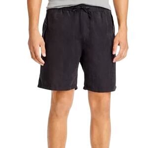 Honor the Gift Sonic Brushed 7" Shorts in Black Casual Minimalist Men's 34